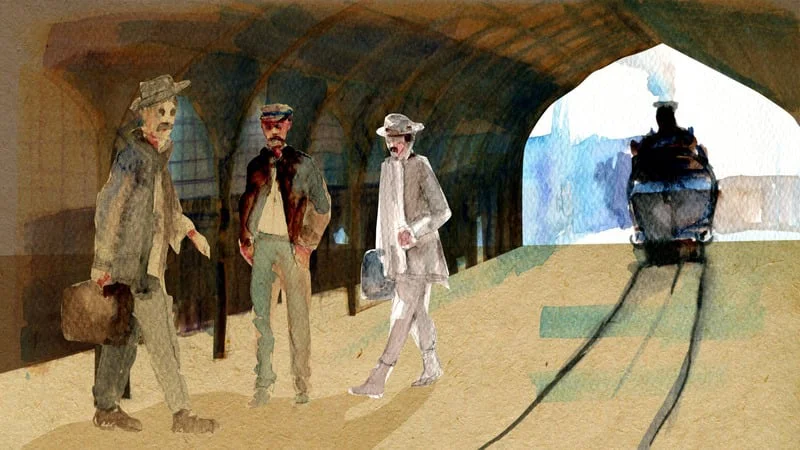 Malowidło Stacji Kolejowej